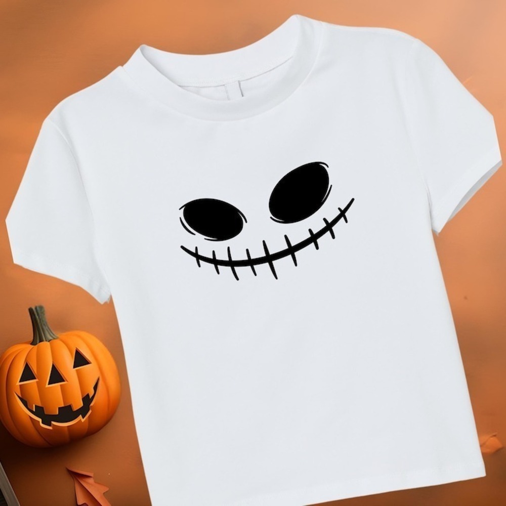 Jack-O-Lantern Face Shirt Jack-O-Lantern Shirt Spooky Shirt